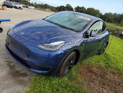 Salvage cars for sale at Riverview, FL auction: 2024 Tesla Model Y