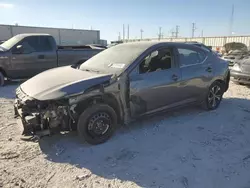 Salvage cars for sale at Haslet, TX auction: 2022 Nissan Sentra SV