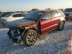 Jeep salvage cars for sale: 2018 Jeep Grand Cherokee Overland