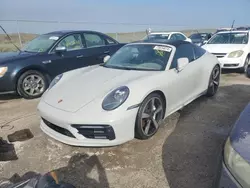 Carros salvage para piezas a la venta en subasta: 2022 Porsche 911 Targa 4S