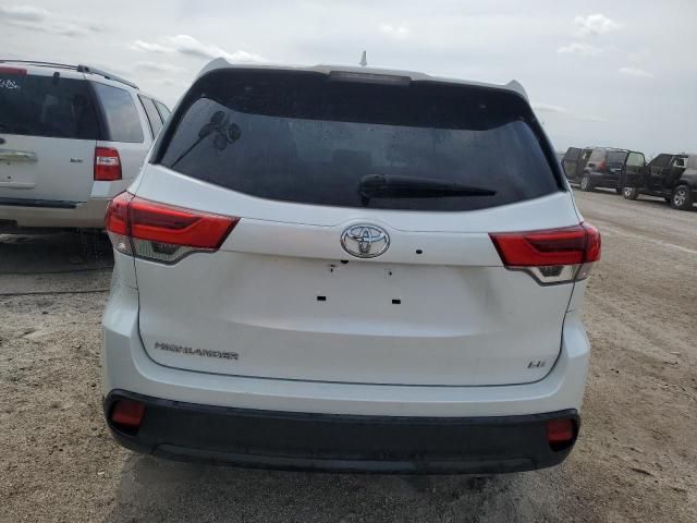 2019 Toyota Highlander LE