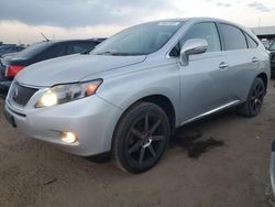 Salvage cars for sale at Brighton, CO auction: 2010 Lexus RX 450H