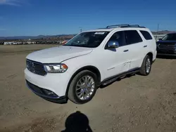 Dodge salvage cars for sale: 2015 Dodge Durango Citadel