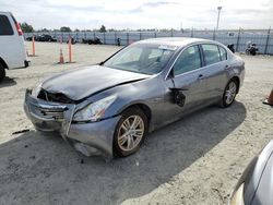 Salvage cars for sale at Antelope, CA auction: 2013 Infiniti G37 Base