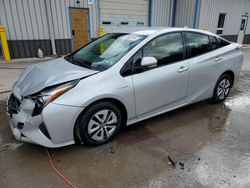 Salvage cars for sale at York Haven, PA auction: 2016 Toyota Prius