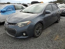 Salvage cars for sale from Copart Midway, FL: 2015 Toyota Corolla L