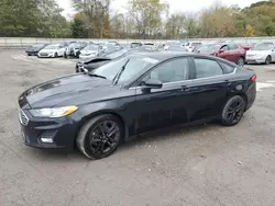 Salvage cars for sale at Ellwood City, PA auction: 2020 Ford Fusion SE