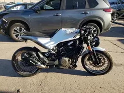 Salvage Motorcycles for sale at auction: 2022 Husqvarna Vitpilen 401/SVARTPILEN 401