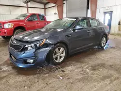 Vehiculos salvage en venta de Copart Lansing, MI: 2015 KIA Optima LX