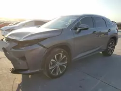 Salvage cars for sale at Grand Prairie, TX auction: 2017 Lexus RX 350 Base