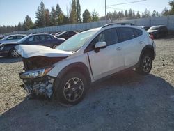 Salvage cars for sale at Graham, WA auction: 2018 Subaru Crosstrek Premium