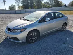 Honda Civic ex salvage cars for sale: 2013 Honda Civic EX