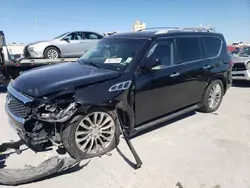 Infiniti salvage cars for sale: 2015 Infiniti QX80