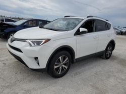 Salvage cars for sale at Arcadia, FL auction: 2017 Toyota Rav4 XLE