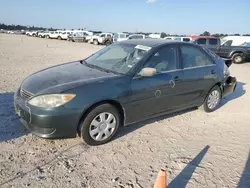 Toyota salvage cars for sale: 2005 Toyota Camry LE