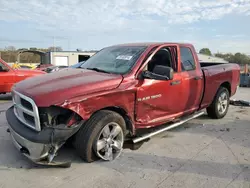 Salvage trucks for sale at Lebanon, TN auction: 2012 Dodge RAM 1500 ST