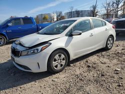 KIA salvage cars for sale: 2017 KIA Forte LX