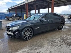 Salvage cars for sale at Riverview, FL auction: 2015 BMW 750 LI