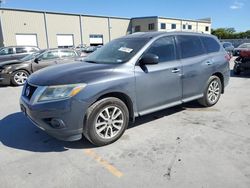 Salvage cars for sale at Wilmer, TX auction: 2013 Nissan Pathfinder S