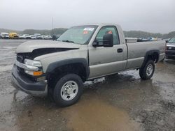 Chevrolet salvage cars for sale: 2002 Chevrolet Silverado K2500 Heavy Duty