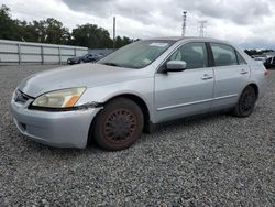 Carros dañados por inundaciones a la venta en subasta: 2003 Honda Accord LX