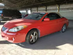 Toyota Camry Sola salvage cars for sale: 2006 Toyota Camry Solara SE