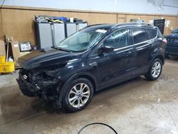 Salvage cars for sale at Kincheloe, MI auction: 2017 Ford Escape SE