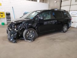 Toyota salvage cars for sale: 2020 Toyota Sienna XLE