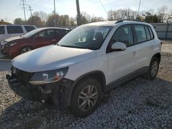 Salvage cars for sale at Columbus, OH auction: 2015 Volkswagen Tiguan S