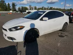 Salvage cars for sale from Copart Portland, OR: 2015 Dodge Dart SXT