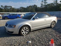 Salvage cars for sale at Augusta, GA auction: 2005 Audi A4 3.0 Cabriolet