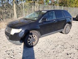 Salvage cars for sale at Cicero, IN auction: 2008 Ford Edge SEL