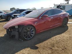 Salvage cars for sale at San Martin, CA auction: 2019 Tesla Model S