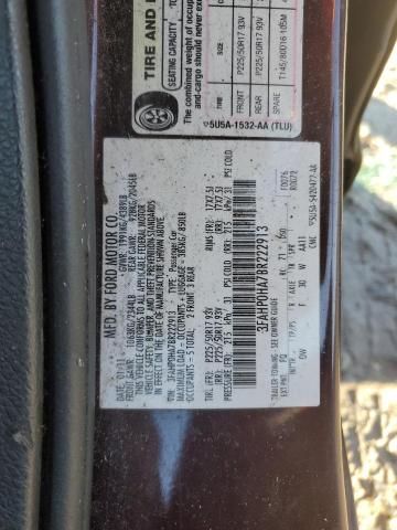 2011 Ford Fusion SE