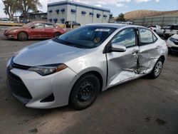 Salvage cars for sale at Albuquerque, NM auction: 2017 Toyota Corolla L