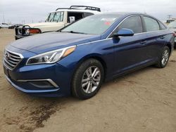 Salvage cars for sale at Brighton, CO auction: 2016 Hyundai Sonata SE