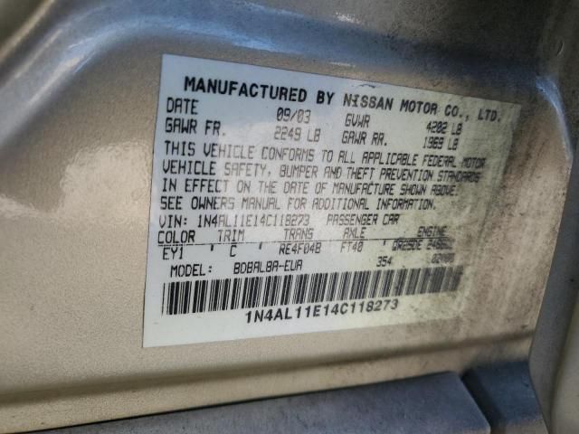 2004 Nissan Altima Base