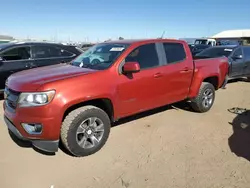 Chevrolet Vehiculos salvage en venta: 2015 Chevrolet Colorado Z71