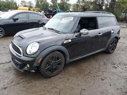 Salvage cars for sale at Baltimore, MD auction: 2012 Mini Cooper S Clubman