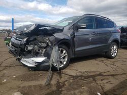 Salvage cars for sale at Woodhaven, MI auction: 2013 Ford Escape SEL