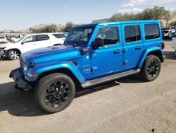 4 X 4 a la venta en subasta: 2021 Jeep Wrangler Unlimited Sahara 4XE