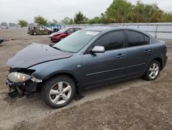 Salvage cars for sale at London, ON auction: 2008 Mazda 3 I