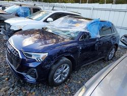 Salvage cars for sale at Candia, NH auction: 2024 Audi Q3 Premium Plus S Line 45