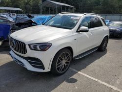 Salvage cars for sale from Copart Savannah, GA: 2022 Mercedes-Benz GLE AMG 53 4matic