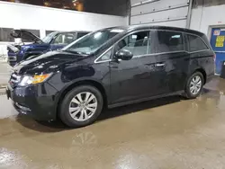 Salvage cars for sale at Blaine, MN auction: 2016 Honda Odyssey SE