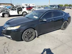 Salvage cars for sale at Grand Prairie, TX auction: 2010 Acura TL