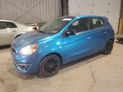 Salvage cars for sale at West Mifflin, PA auction: 2020 Mitsubishi Mirage LE