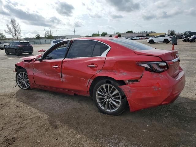 2023 Infiniti Q50 Luxe