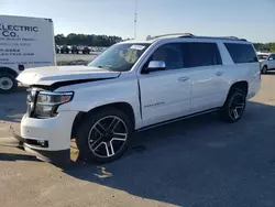 Salvage cars for sale at Dunn, NC auction: 2018 Chevrolet Suburban C1500 Premier