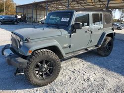 Jeep Wrangler salvage cars for sale: 2014 Jeep Wrangler Unlimited Sahara